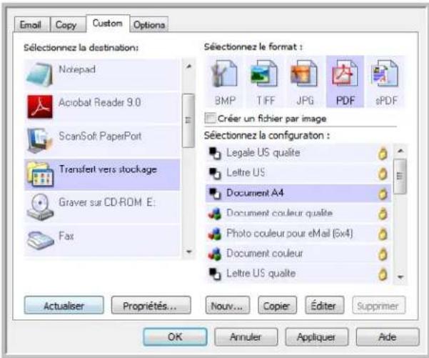 XEROX 7600i - Configuration de plusieurs dossiers pour le Transfert vers stockage - 5