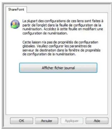 XEROX 7600i - Visualiseur du journal du lien SharePoint - 4