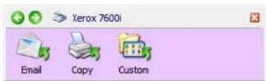 XEROX 7600i - Fonctionnalités du panneau de boutons One Touch - 2
