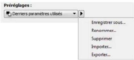XEROX 7600i - Exporter les préréglages - 1