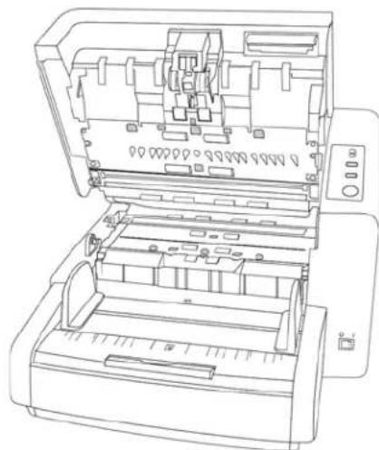 XEROX DocuMate 4799 - Nettoyage des capteurs de l'AAD - 2