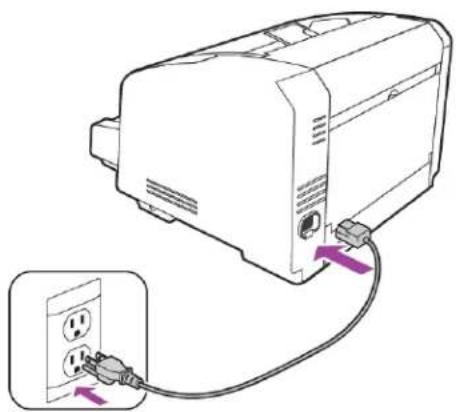 XEROX DocuMate 4799 - Connexion de l'alimentation - 1