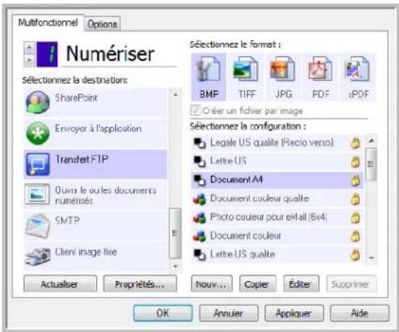 XEROX DocuMate 4799 - Transfert FTP - 1