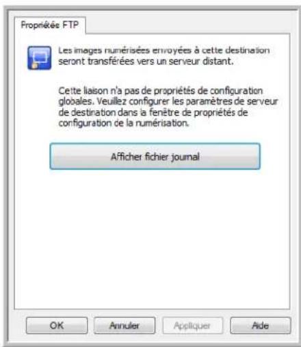 XEROX DocuMate 4799 - Visualiseur du journal du lien FTP - 3
