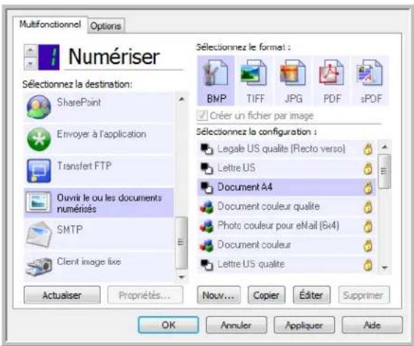 XEROX DocuMate 4799 - Ouvrir le ou les documents numérisés - 1