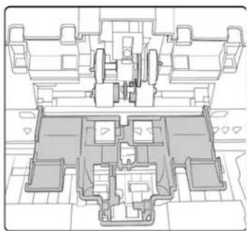 XEROX DocuMate 4799 - Remplacement des rouleaux d'écartement et d'alimentation papier - 7