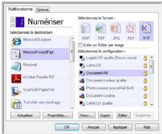 XEROX DocuMate 4799 - Pour numériser avec ROC : - 1