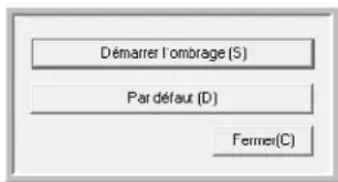 XEROX DocuMate 4799 - Pour effectuer un réglage de l'ombrage : - 1