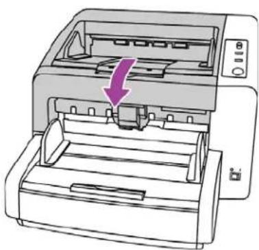 XEROX DocuMate 4799 - Installation du rouleau de protection contre une alimentation multiple - 6