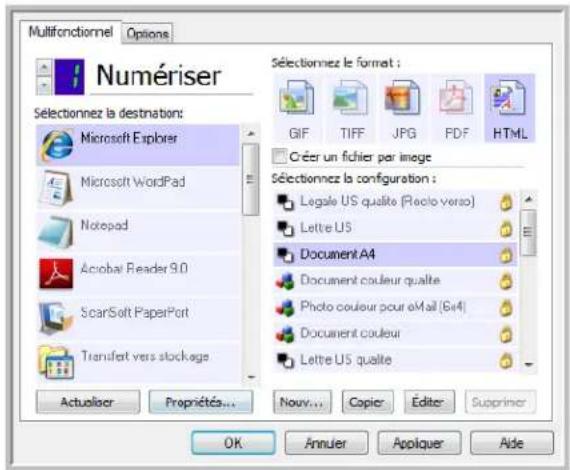 XEROX DocuMate 4799 - Création d'une page Web HTML à partir de documents numérisés - 1