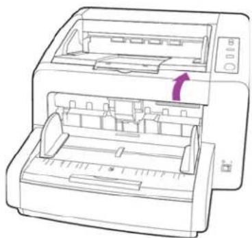 XEROX DocuMate 4799 - Installation du rouleau de protection contre une alimentation multiple - 1