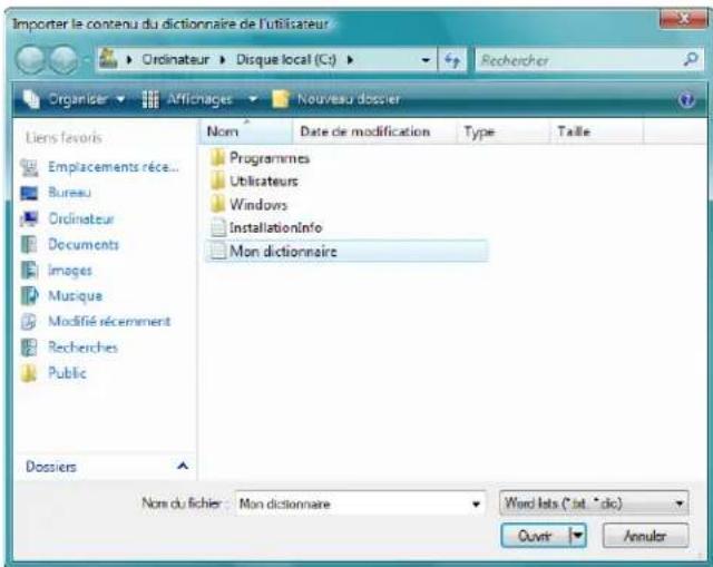 XEROX DocuMate 4799 - Pour modifier un dictionnaire de l'utilisateur : - 2