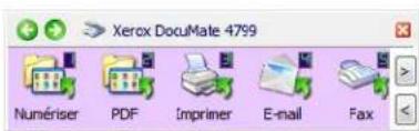XEROX DocuMate 4799 - Numérisation à partir du panneau de boutons One Touch - 2