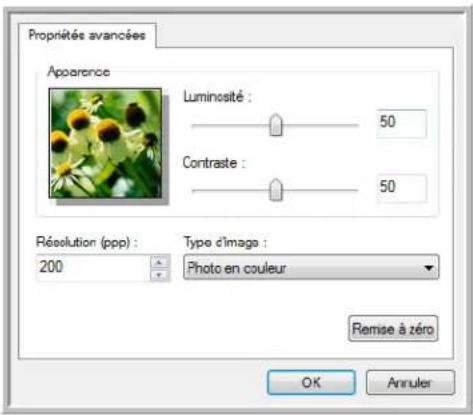 XEROX DocuMate 4799 - Pour sélectionner les paramètres du scanneur : - 2