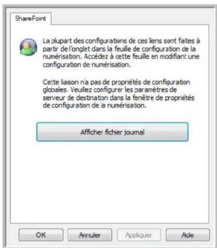 XEROX DocuMate 4799 - Visualiseur du journal du lien SharePoint - 4