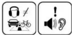 Autovision AV-E701 - Precautions in using the headphone - 1