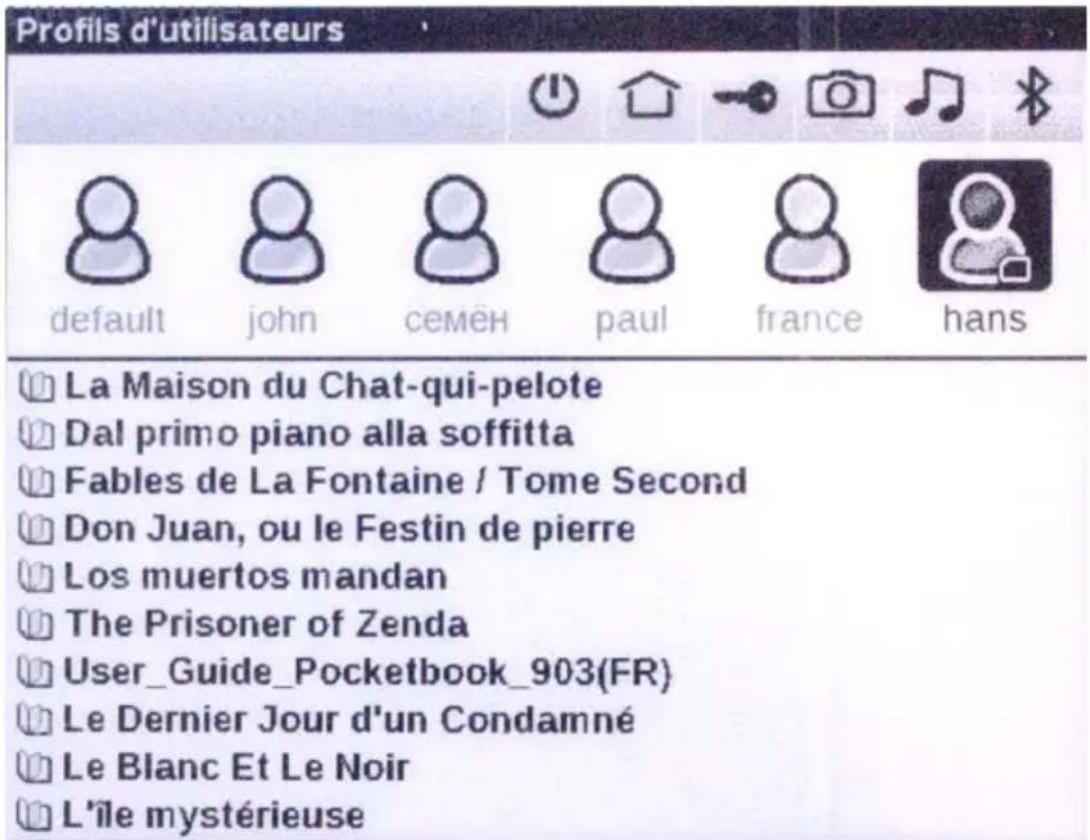 Profils d'utilisateurs default john cemêh paul france hans La Maison du Chat-qui-pelote Dal primo piano alla soffitta Fables de La Fontaine / Tome Second Don Juan, ou le Festin de pierre Los muertos mandan The Prisoner of Zenda User_Guide_Pocketbook_903(FR) Le Dernier Jour d'un Condamné Le Blanc Et Le Noir L'île mystérieuse