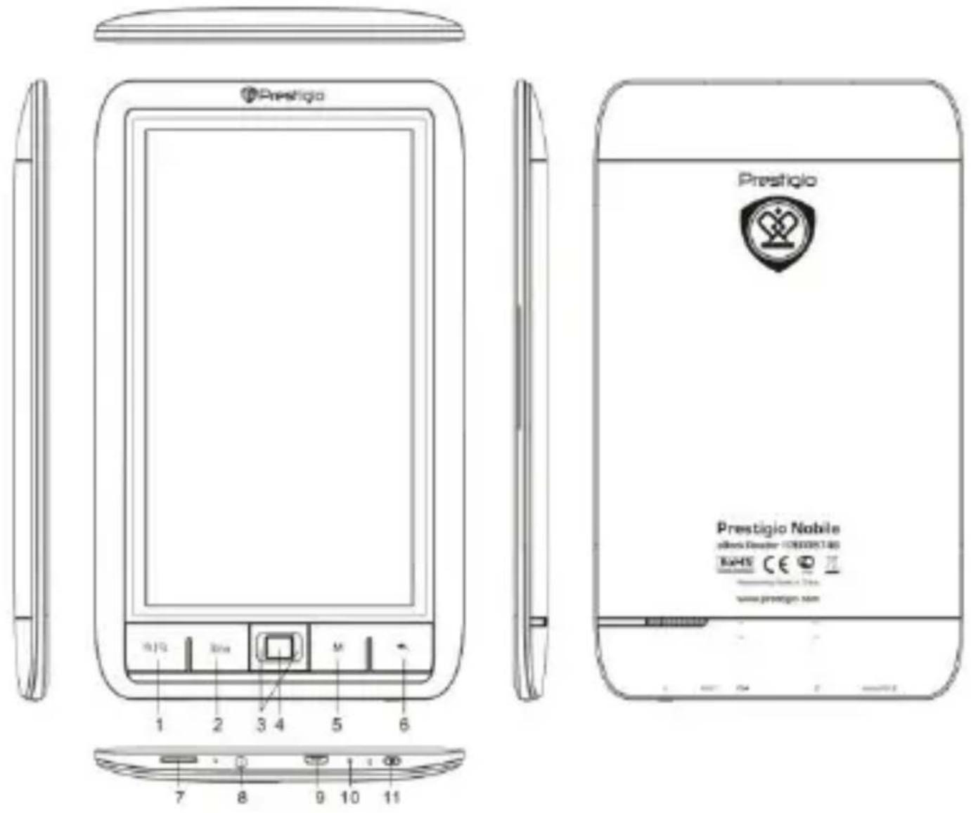 Prestigio Prestigio Nabile aikkv Decker 108005748 RMS CE www.prestigio.nobile 7 8 9 10 11