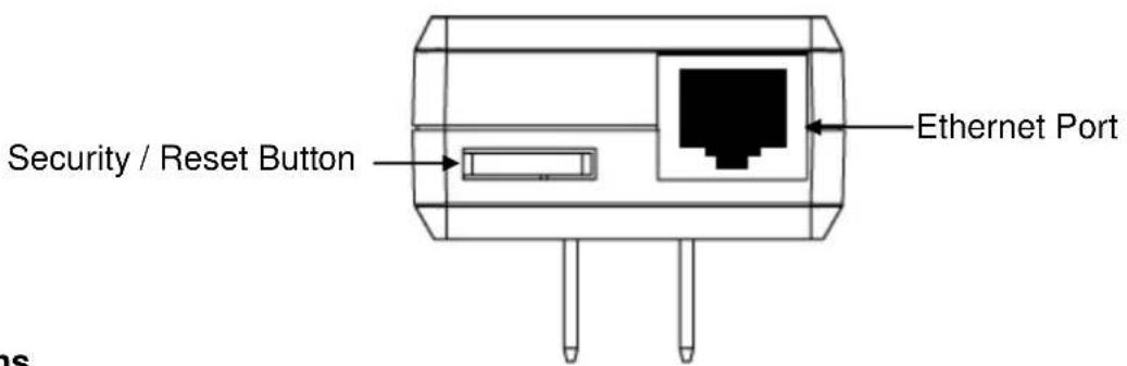 LEVELONE PLI-4052 - Bottom Casing - 1