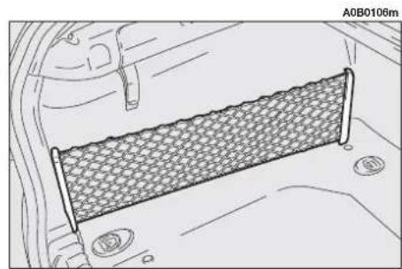 ALFA ROMEO 156 (2000) - OBJECTS RETAINER NET (optional for versions/markets where applicable) - 7