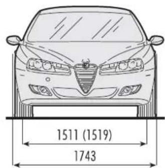 ALFA ROMEO 156 (2000) - CORRECT RIM READING - 6