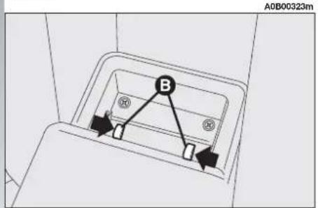 ALFA ROMEO 156 (2000) - SKI COMPARTMENT (optional for versions/markets where applicable) - 2