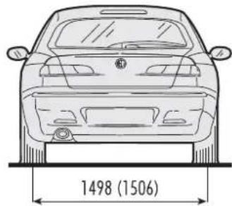 ALFA ROMEO 156 (2000) - CORRECT RIM READING - 8