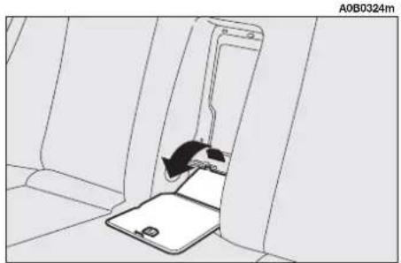 ALFA ROMEO 156 (2000) - SKI COMPARTMENT (optional for versions/markets where applicable) - 3