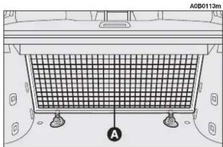 ALFA ROMEO 156 (2000) - LOWER PASSENGER COMPARTMENT SEPARATION NET (fig. 33-34) (optional for versions/markets where applicable) - 3