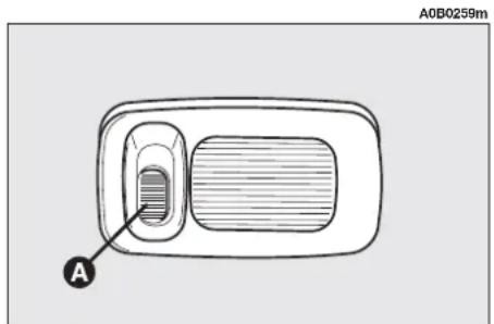 ALFA ROMEO 156 (2000) - Centre rear roof lamp (fig. 148) (only versions with sunroof) - 1