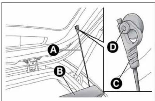 ALFA ROMEO MiTo (2009) - Removing the parcel shelf - 1