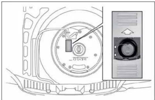 ALFA ROMEO MiTo (2009) - Subwoofer and space-saver spare wheel - 3
