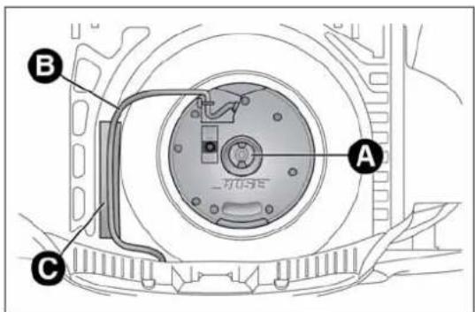 ALFA ROMEO MiTo (2009) - Subwoofer and space-saver spare wheel - 2