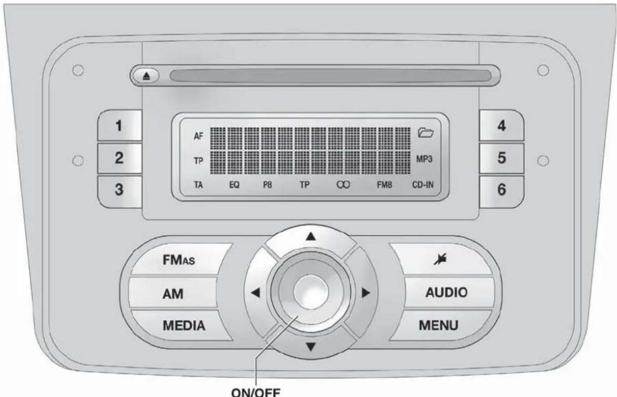 ALFA ROMEO MiTo (2009) - Standard level audio - 1