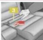 AUDI A3 (2001) - REAR SEAT - 2