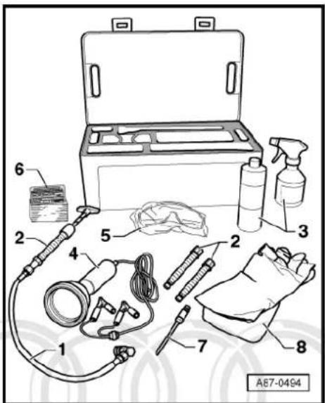 AUDI A2 (2001) - Tools and other items required: - 1