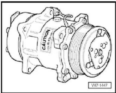 AUDI A6 (1998) - Air conditioner compressor - 1