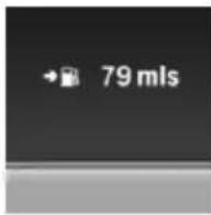 BMW 550i (2011) - Indication in the info display - 1