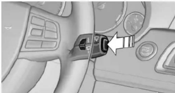 BMW 550i (2011) - Activating/deactivating the rain sensor - 1