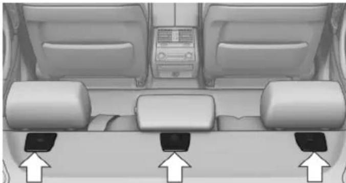 BMW 550i (2011) - Mounting points - 1
