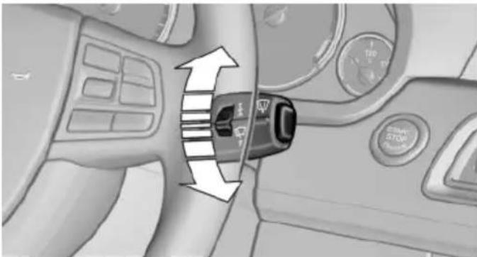 BMW 550i xDrive (2011) - Rain sensor sensitivity - 1