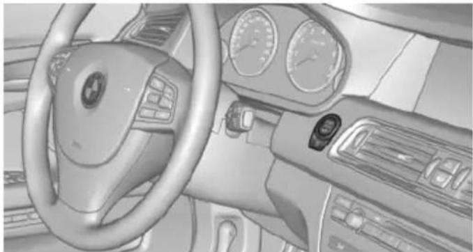 BMW 550i xDrive (2011) - Activating/deactivating the system manually - 1