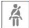 BMW 550i xDrive (2011) - Safety belt reminder for the driver's and front passenger seat - 1