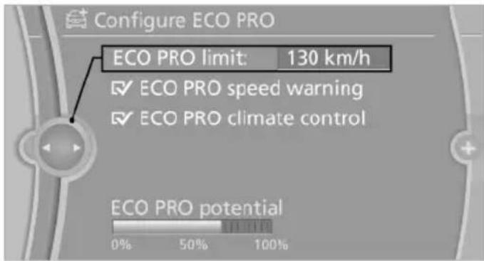 BMW 550i xDrive (2011) - Configuring ECO PRO - 1