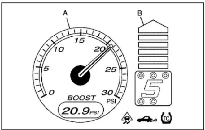 CHEVROLET Cobalt (2009) - Reconfigurable Performance Display (RPD) - 1