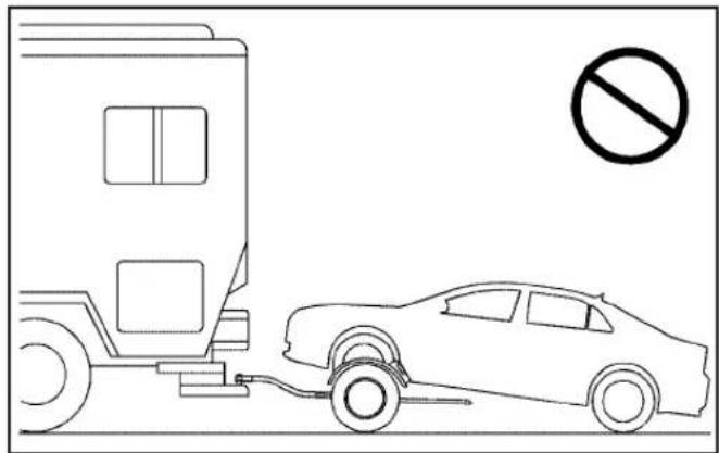 CHEVROLET Cobalt (2009) - Dinghy Towing From the Front - 3