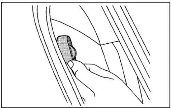 CHEVROLET Cobalt (2009) - Rear Safety Belt Comfort Guides - 1