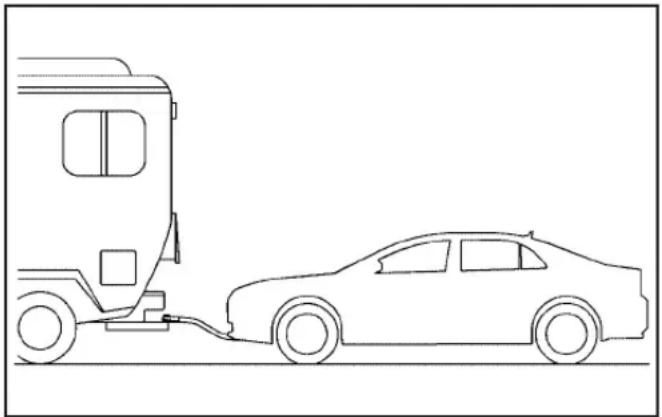 CHEVROLET Cobalt (2009) - Dinghy Towing From the Front - 1