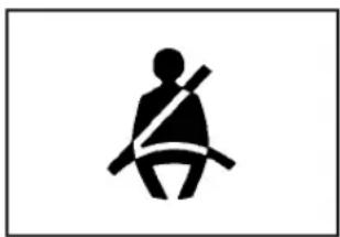 CHEVROLET Cobalt (2009) - Safety Belt Reminder Light - 1