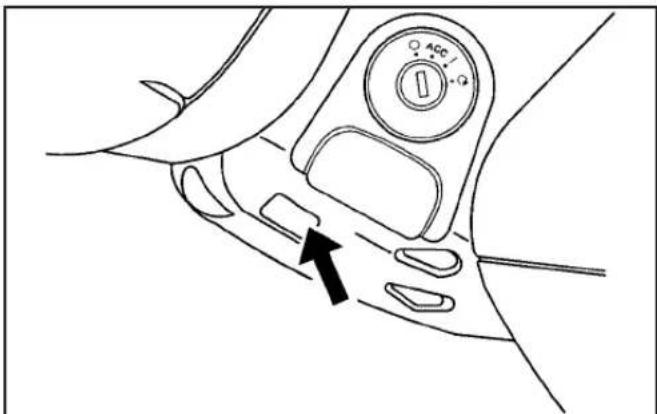 CHEVROLET Cobalt (2009) - Column Lock Release - 1